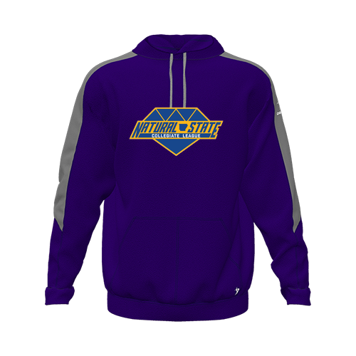 [CUS-DFW-HOOD-FLC-LSL-PUR-YXS-LOGO2] Hoodie (Youth XS, Purple, Logo 2)
