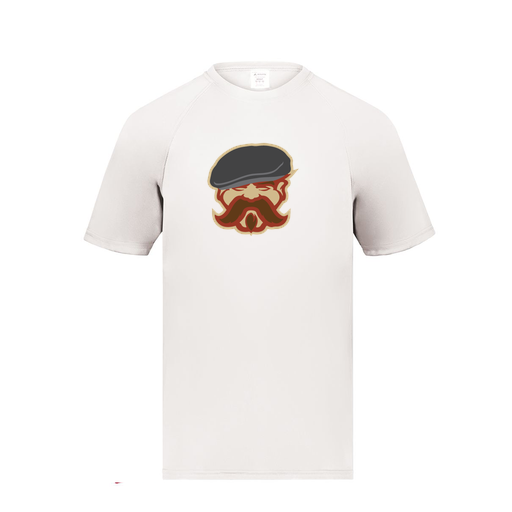 [2790.005.S-LOGO3] Men's Smooth Sport T-Shirt (Adult S, White, Logo 3)