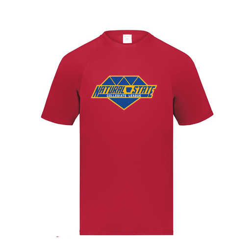 [2790.083.S-LOGO2] Men's Smooth Sport T-Shirt (Adult S, Red, Logo 2)