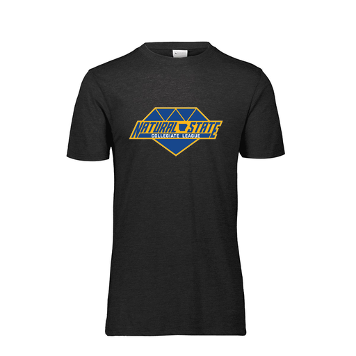 [FTSCUBBK-AS-LOGO2] Decker Men's Tri-Blend T-Shirt - Short Sleeve (Adult S, Black, Logo 2)