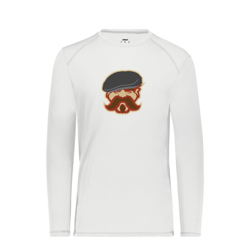 [6846.005.S-LOGO3] Youth SoftTouch Long Sleeve (Youth S, White, Logo 3)