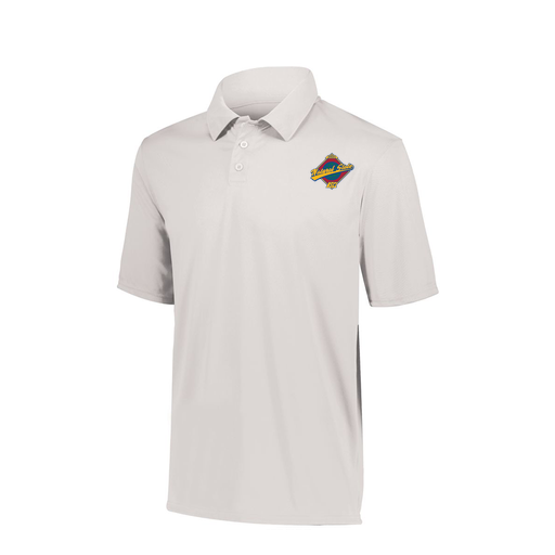 [5018.005.S-LOGO1] Youth Vital Polo (Youth S, White, Logo 1)