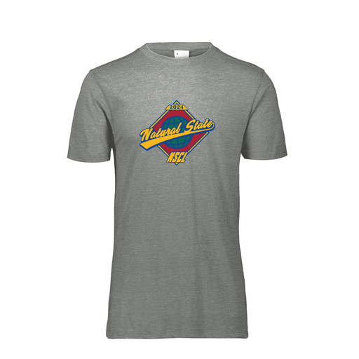[3066.013.S-LOGO1] Youth Ultra-blend T-Shirt (Youth S, Gray, Logo 1)