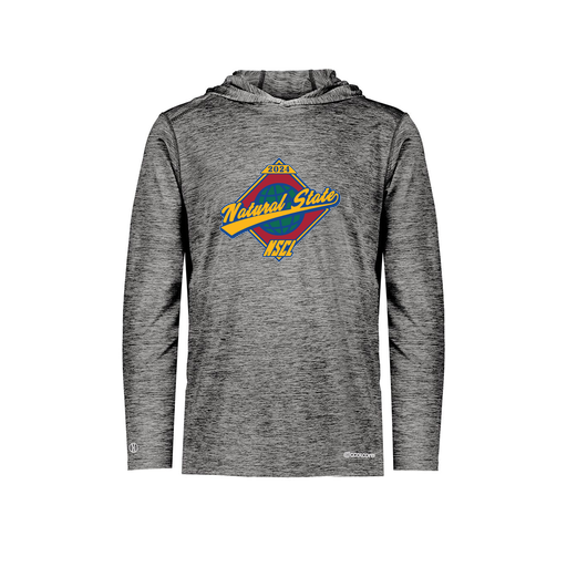 [FOLHCGBK-AS-LOGO1] Decker Men's Charge Hoodie (Adult S, Black, Logo 1)