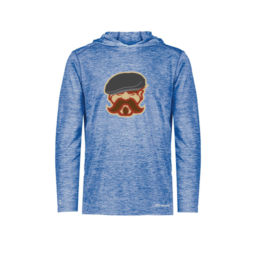 [FOLHCGRY-AS-LOGO3] Decker Men's Charge Hoodie (Adult S, Royal, Logo 3)