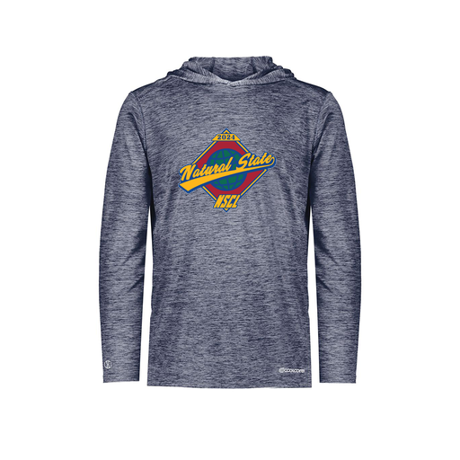 [CUS-DFW-CHGHOOD-PER-LSL-NVY-YS-LOGO1] Youth Charge Hoodie (Youth S, Navy, Logo 1)