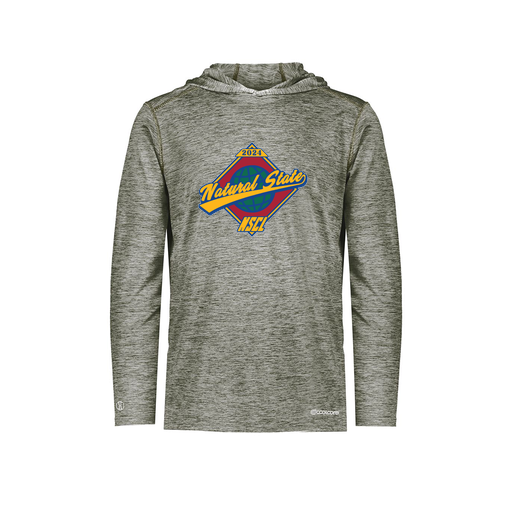 [CUS-DFW-CHGHOOD-PER-LSL-GRY-YS-LOGO1] Youth Charge Hoodie (Youth S, Gray, Logo 1)