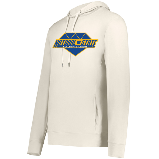 [222598.907.S-LOGO2] Men's Ventura Thin Knit Hoodie (Adult S, White, Logo 2)