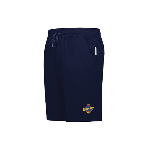 [223504.065.XS-LOGO1] Men's Ventura Soft Knit Shorts (Adult XS, Navy, Logo 1)