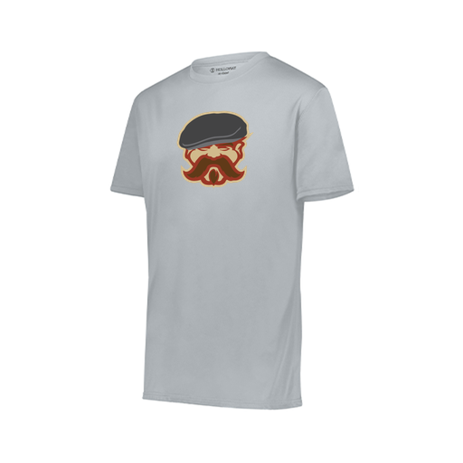 [222819.099.XXS-LOGO3] Youth Movement Dri Fit Shirt (Youth XXS, Silver, Logo 3)