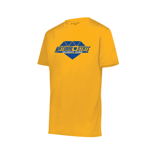 [222819.025.XXS-LOGO2] Youth Movement Dri Fit Shirt (Youth XXS, Athletic Gold, Logo 2)